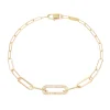 Pulsera Maillon Dinh Van Modelo Pequeño Oro Amarillo - 360421