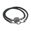 Pulsera Marco Dal Maso Moneda en Plata Pulida y Oxidada | AGBR0112-01BVPN1