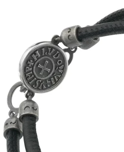 Pulsera Marco Dal Maso Moneda en Plata Pulida y Oxidada | AGBR0112-01BVPN1