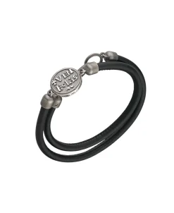 Pulsera Marco Dal Maso Moneda en Plata Pulida y Oxidada | AGBR0112-01BVPN1