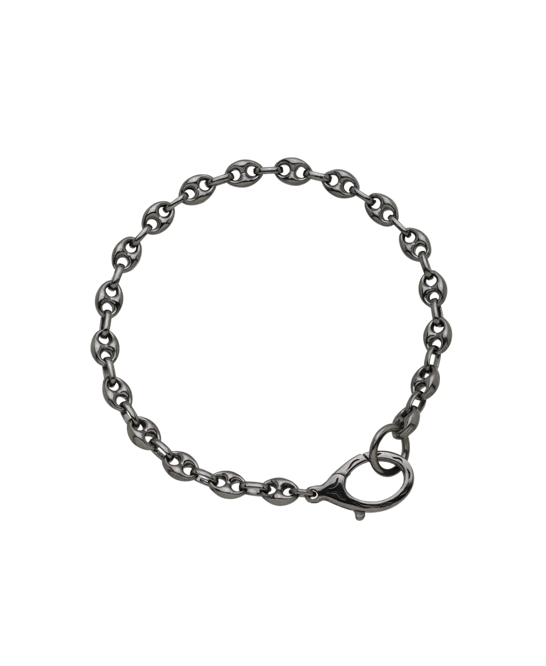 Pulsera Marco Dal Maso Ulysses Marine en Plata Negra Pulida | AGBR0079-01BLLL
