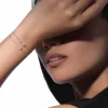 Pulsera Messika Care(s) Oro Rosa Con Pavé | 12075-PG