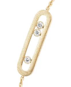 Pulsera Messika Move Classique Ciselé Oro Amarillo | 14586-YG