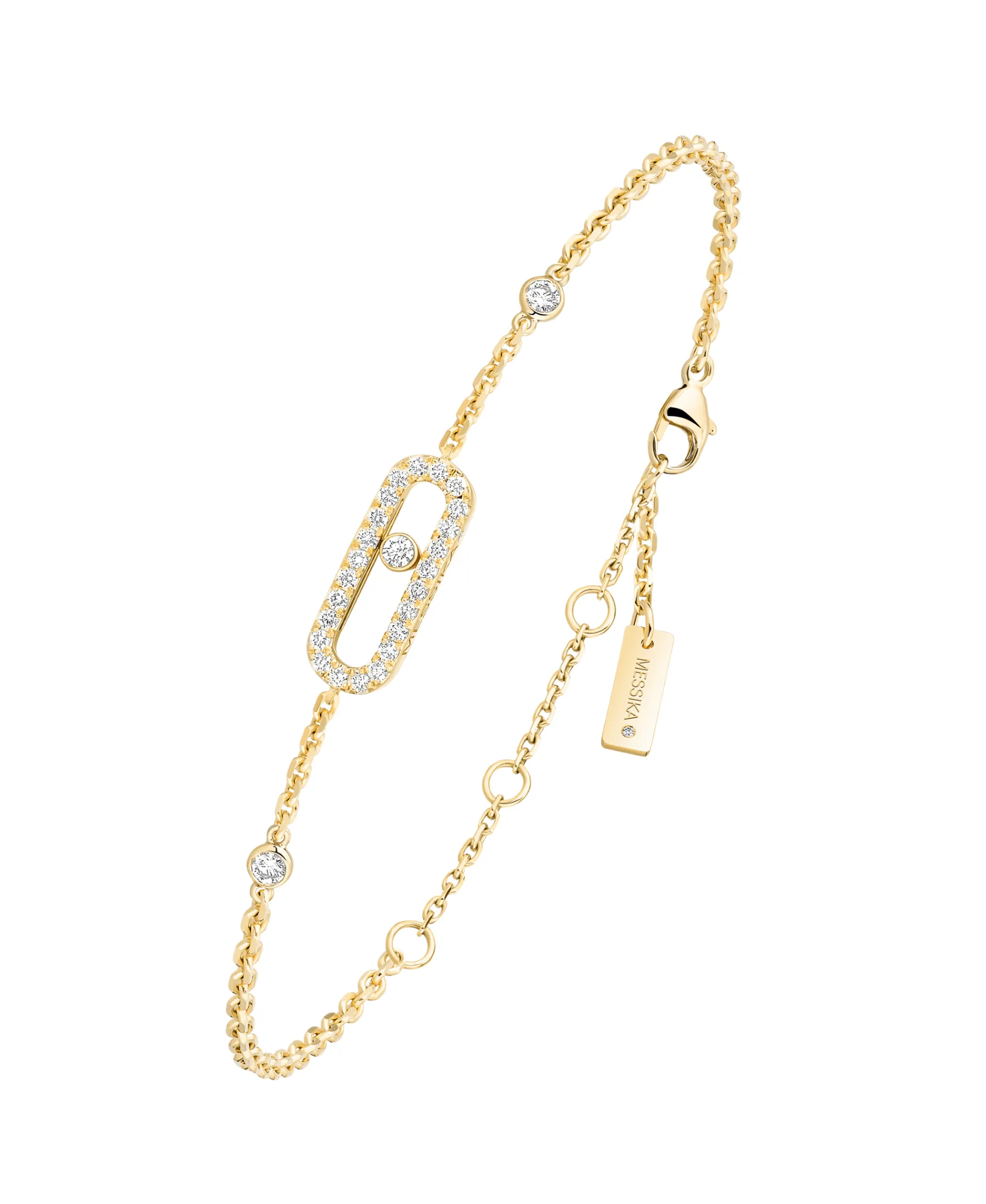 Pulsera Messika Move Uno Oro Amarillo y Diamante | 04706-YG