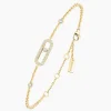 Pulsera Messika Move Uno Pavé de Diamantes en Oro amarillo | 04706-YG