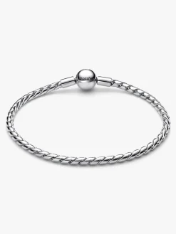 Pulsera PANDORA de Cadena Alada y Cierre Redondo Plata - 594028C00-21