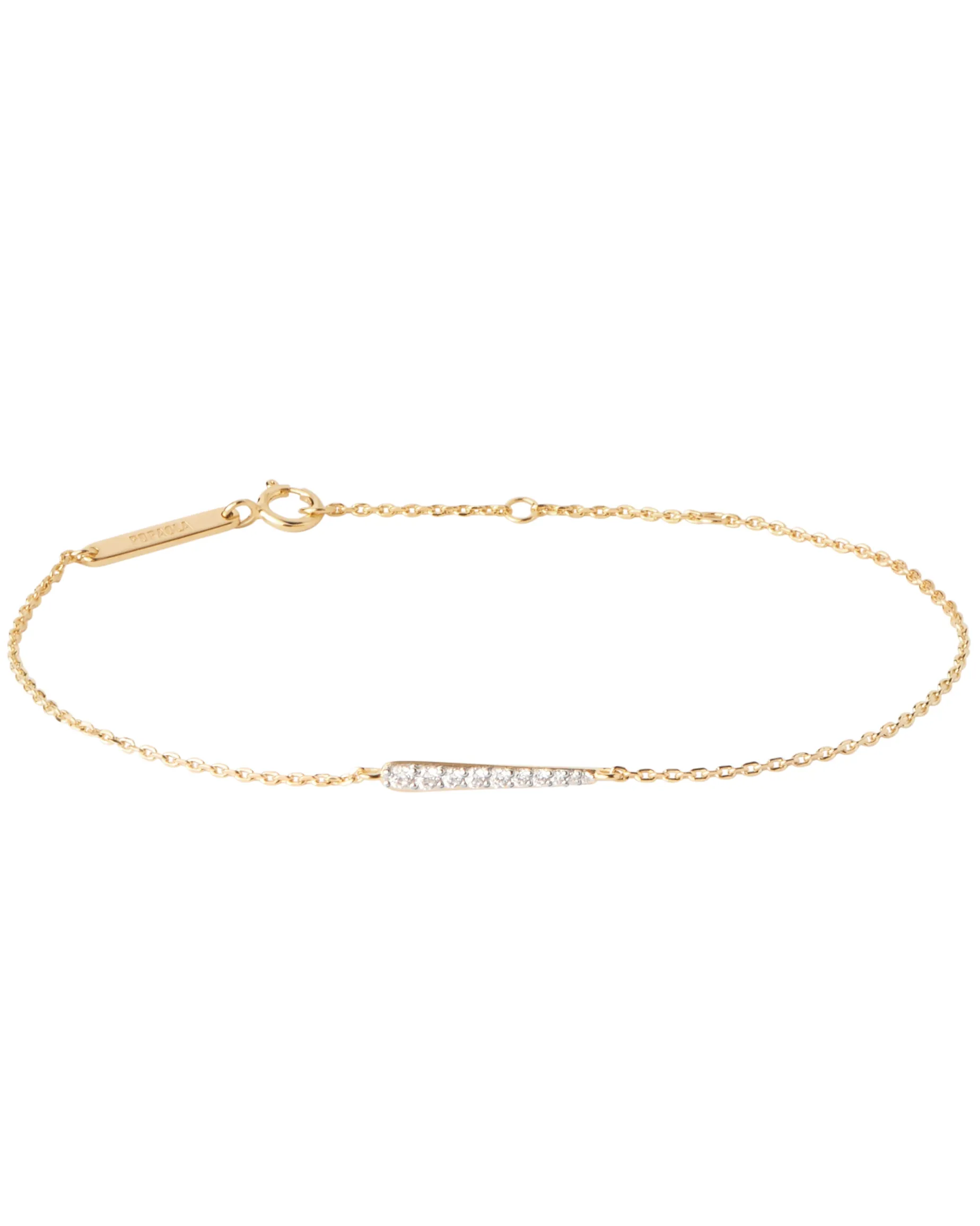 Pulsera PDPAOLA Olga Plata Baño Oro | PU01-933