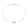 Pulsera Pulse Dinh Van Oro Blanco y Diamantes Pavé 3 Hileras 18K | 328722
