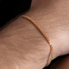 Pulsera Redline Aurore Oro Amarillo Hilo Rojo | 617L J