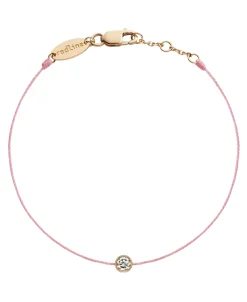 Pulsera Redline BéBé Pure Oro Rosa Hilo Rosa | 16R