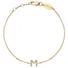 Pulsera Redline My Latter Pavé Oro Amarillo | 771MJ