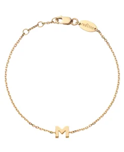 Pulsera Redline My Letter Oro Amarillo Letra M | 769MJ