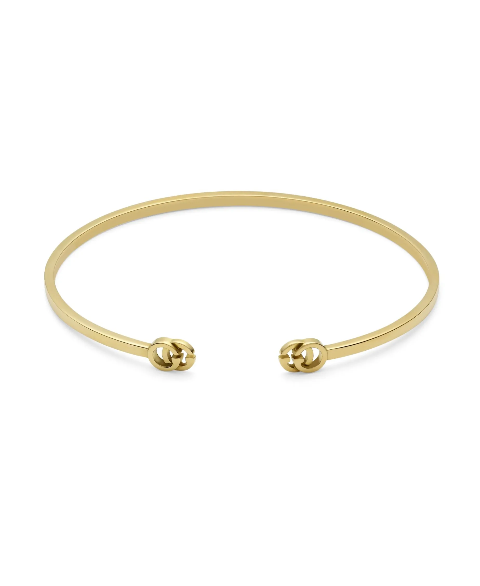 Pulsera Rígida Gucci GG Running Oro Amarillo | YBA481663001016