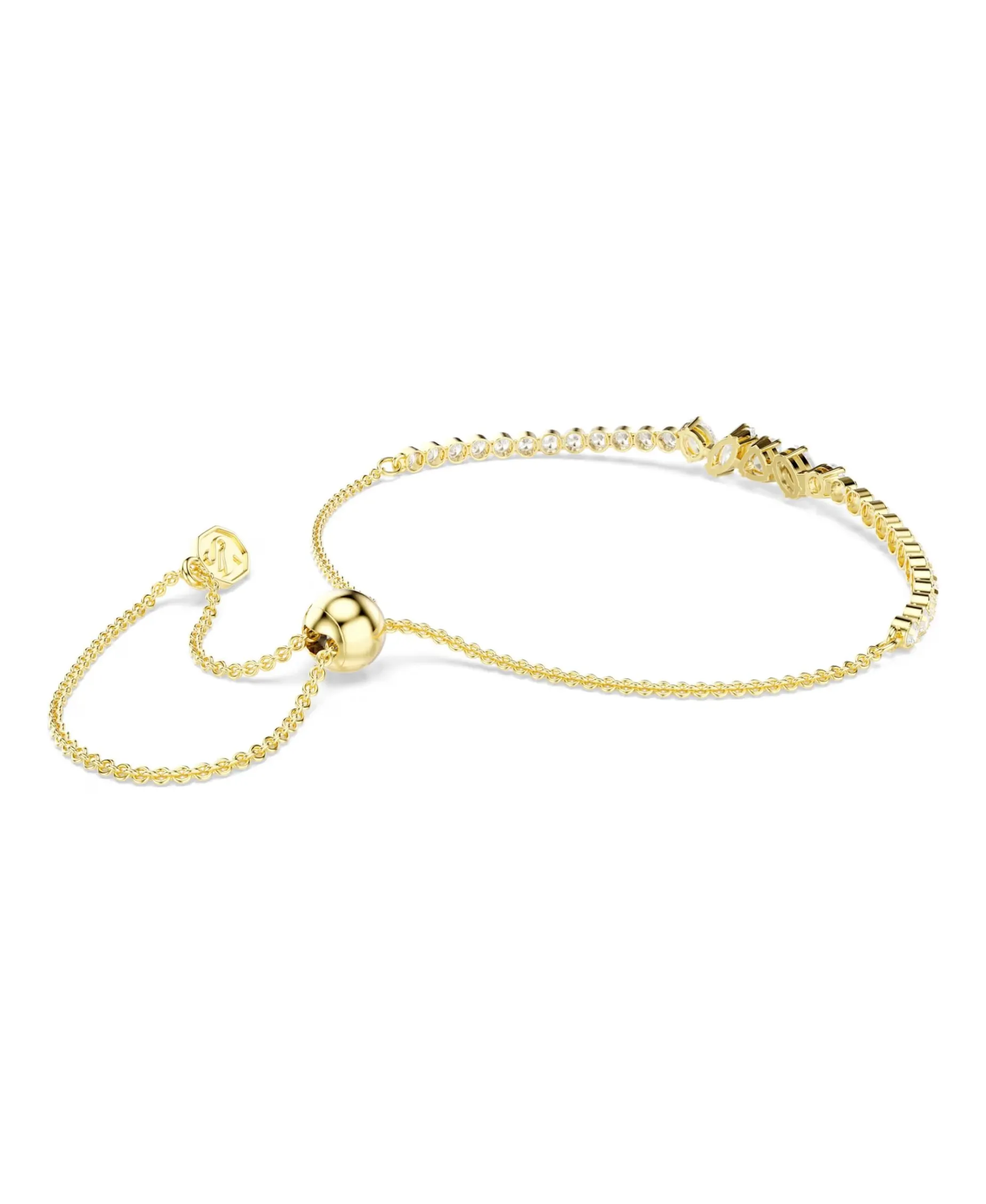 Pulsera Swarovski Mesmera Plata Dorada Circonita | 5747939