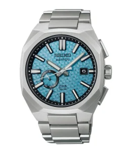 Seiko Astron GPS Solar Edición Limitada Azul Titanio y Acero 41 mm | SSJ027J1