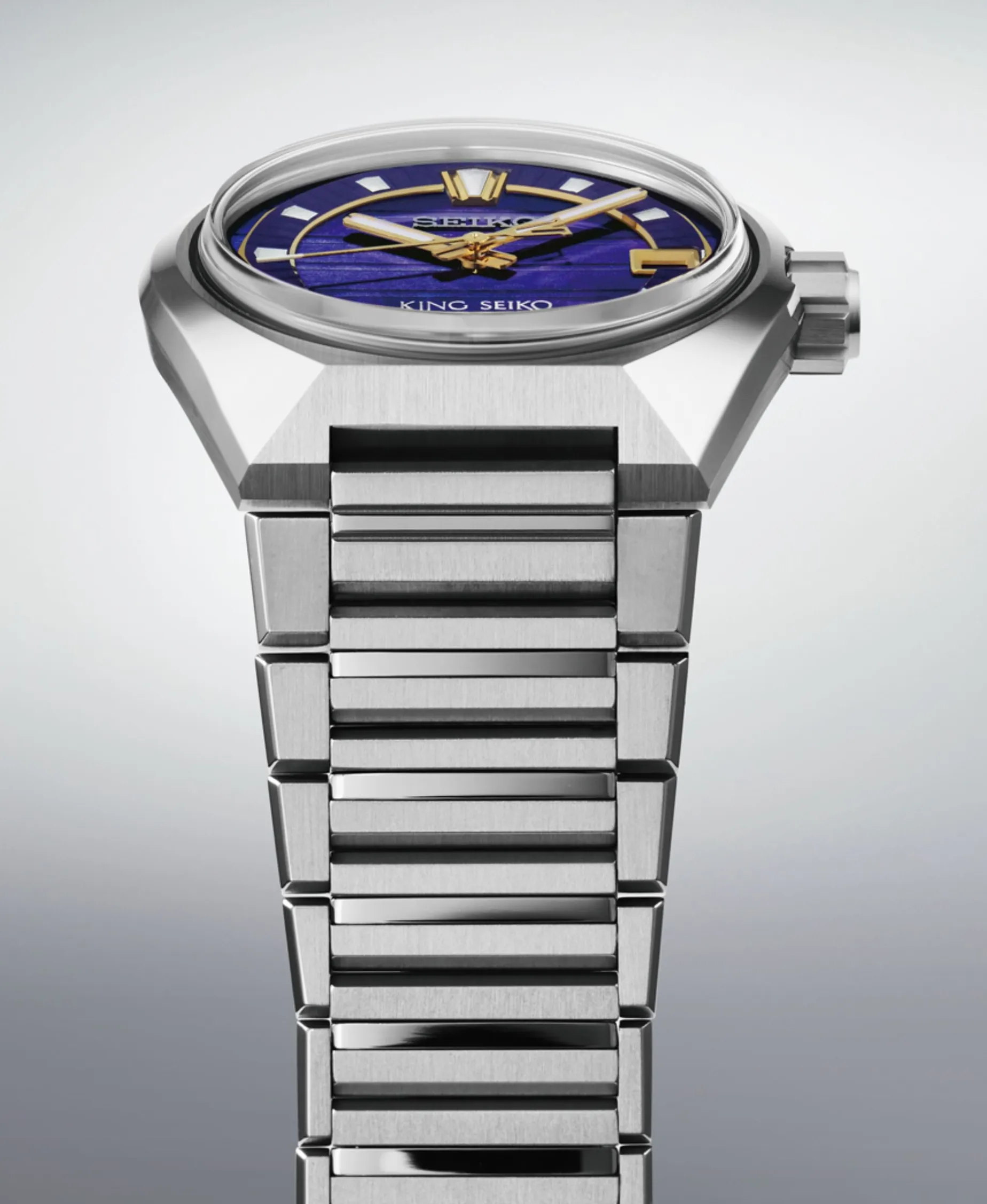Seiko King Seiko VANAC Automático Azul Acero 41 mm | SLA083