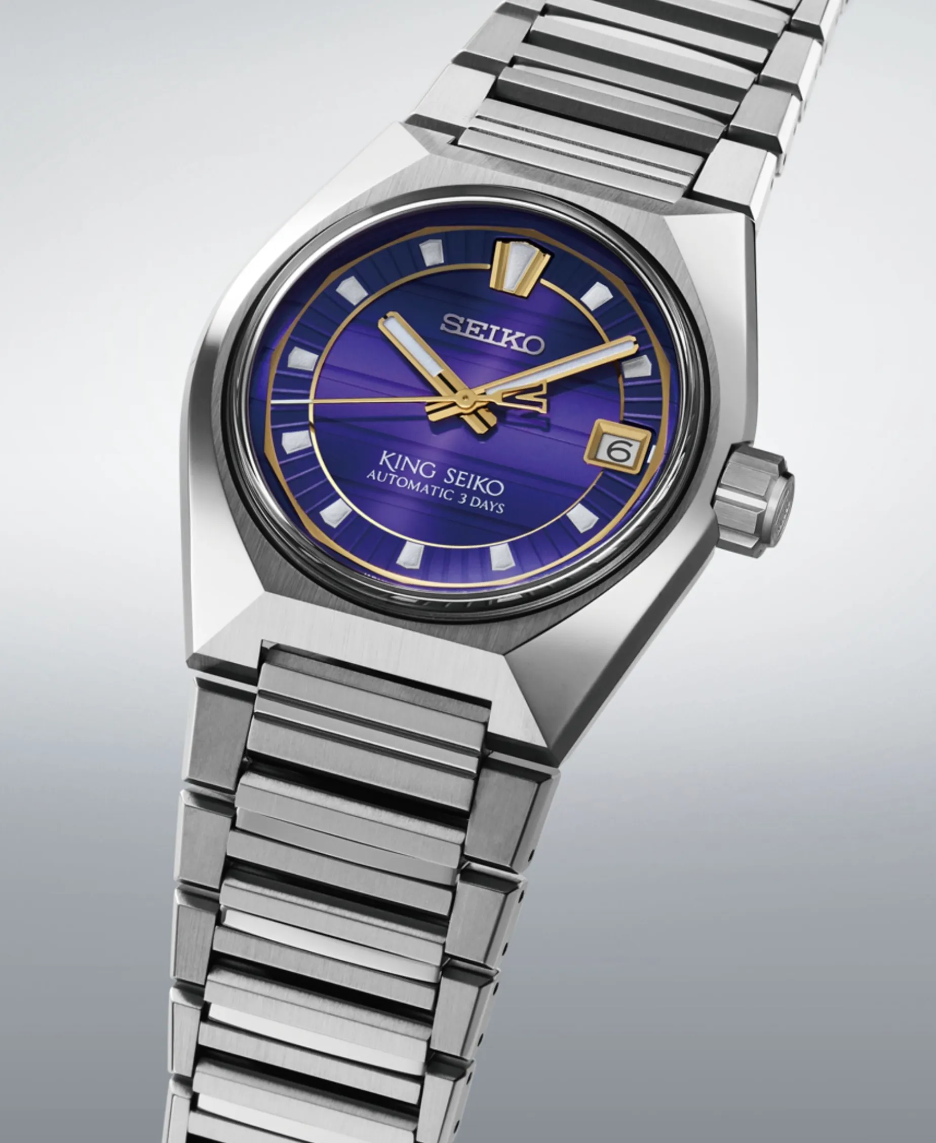 Seiko King Seiko VANAC Automático Azul Acero 41 mm | SLA083