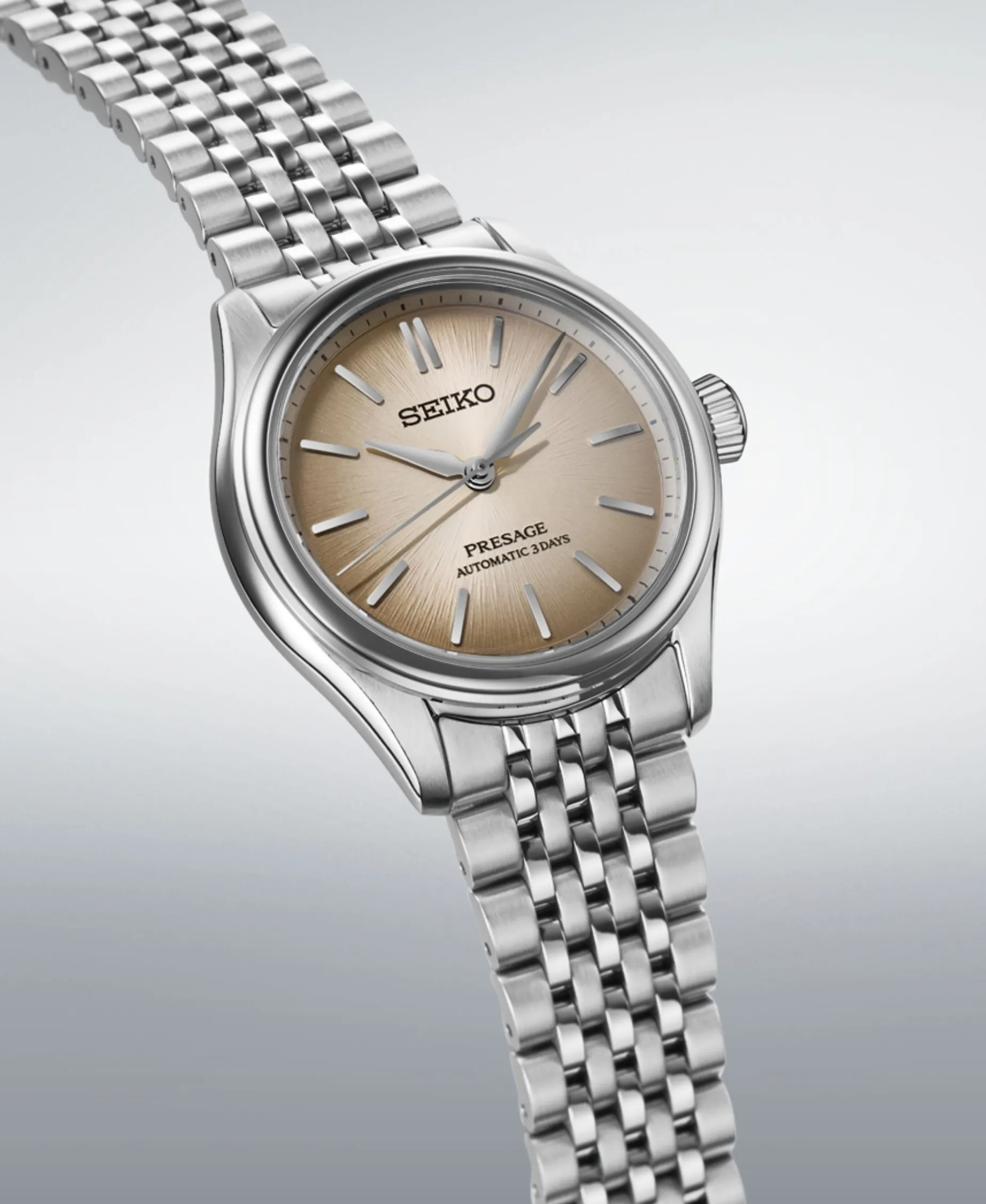 Seiko Presage Classic Fushi-iro Marrón Acero 36 mm | SPB523J1