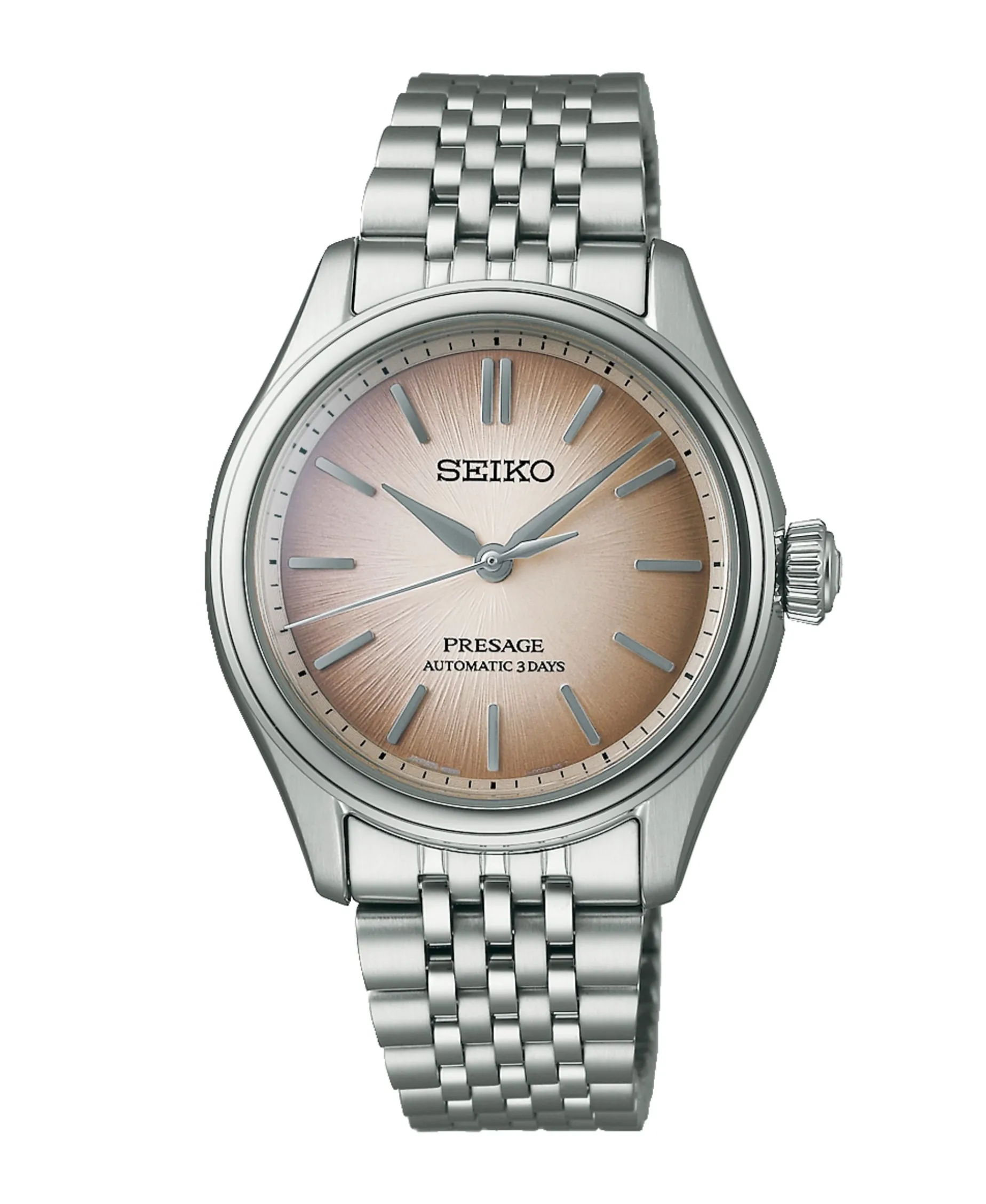 Seiko Presage Classic Fushi-iro Marrón Acero 36 mm | SPB523J1