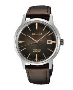 Seiko Presage Cocktail Time Automático Marrón Acero 39,5 mm | SRPJ17J1