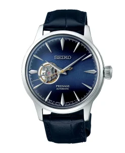 Seiko Presage Cocktail Time Open Heart Azul Acero 40,5 mm | SSA405J1