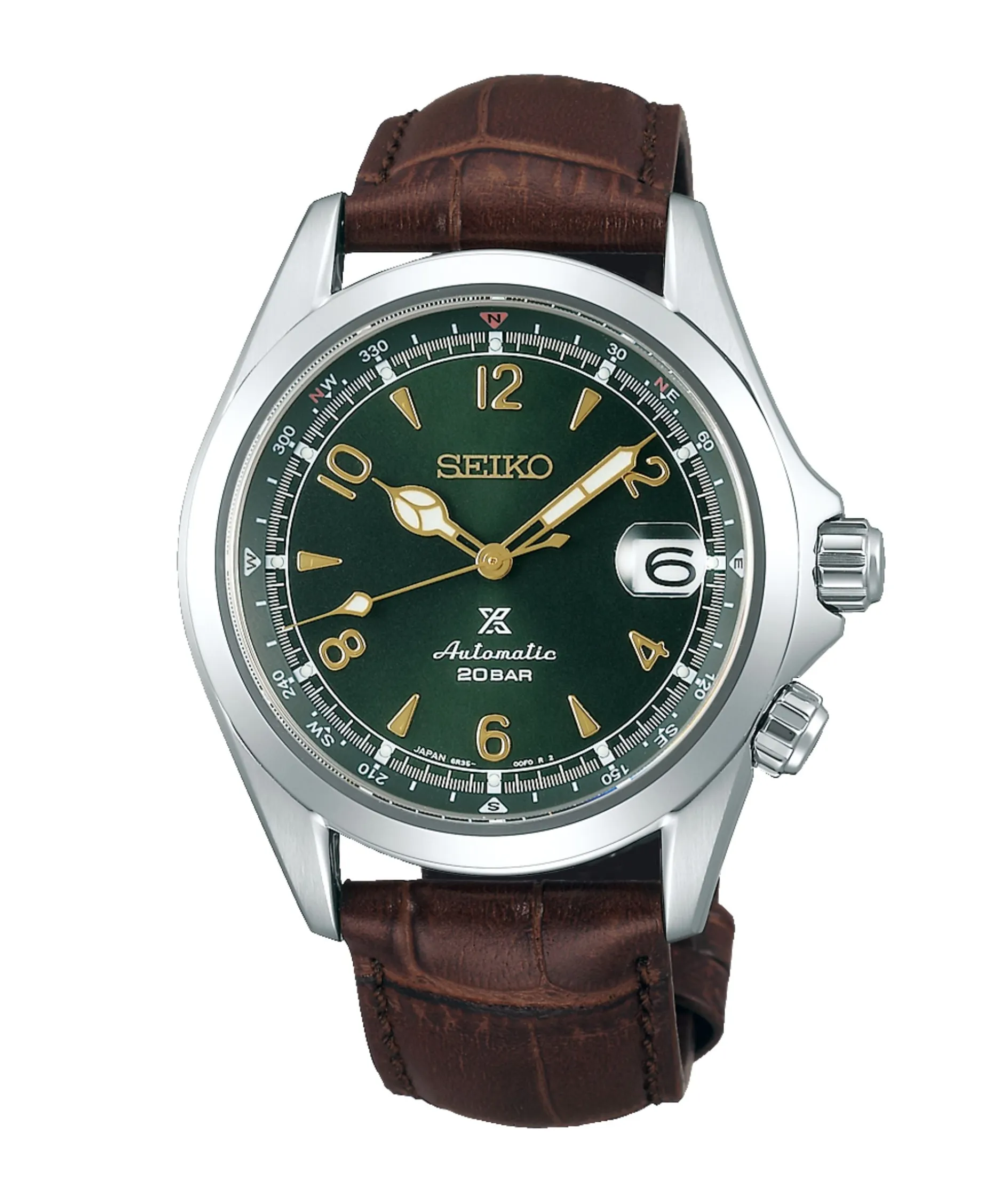 Seiko Prospex Alpinist Automático Verde Acero 39,5 mm | SPB121J1