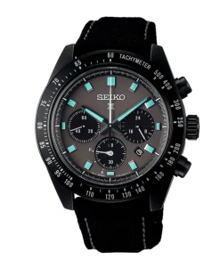 Seiko Prospex Speedtimer Cronógrafo Solar Negro Acero PVD 41 mm | SSC923P1