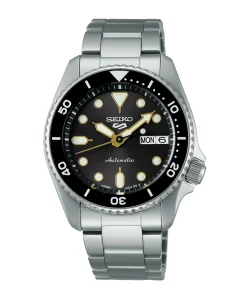 Seiko 5 Sports SKX Series Automático Negro Acero 38 mm | SRPL79K1