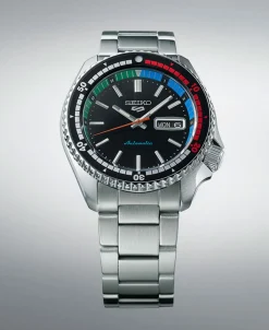 Seiko 5 Sports SKX Sports Style 55 Aniversario Negro Acero 42,5 mm | SRPK13K1