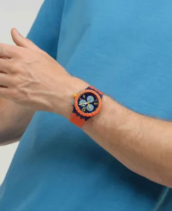 Swatch Camo Flash 42 mm | SUSI400