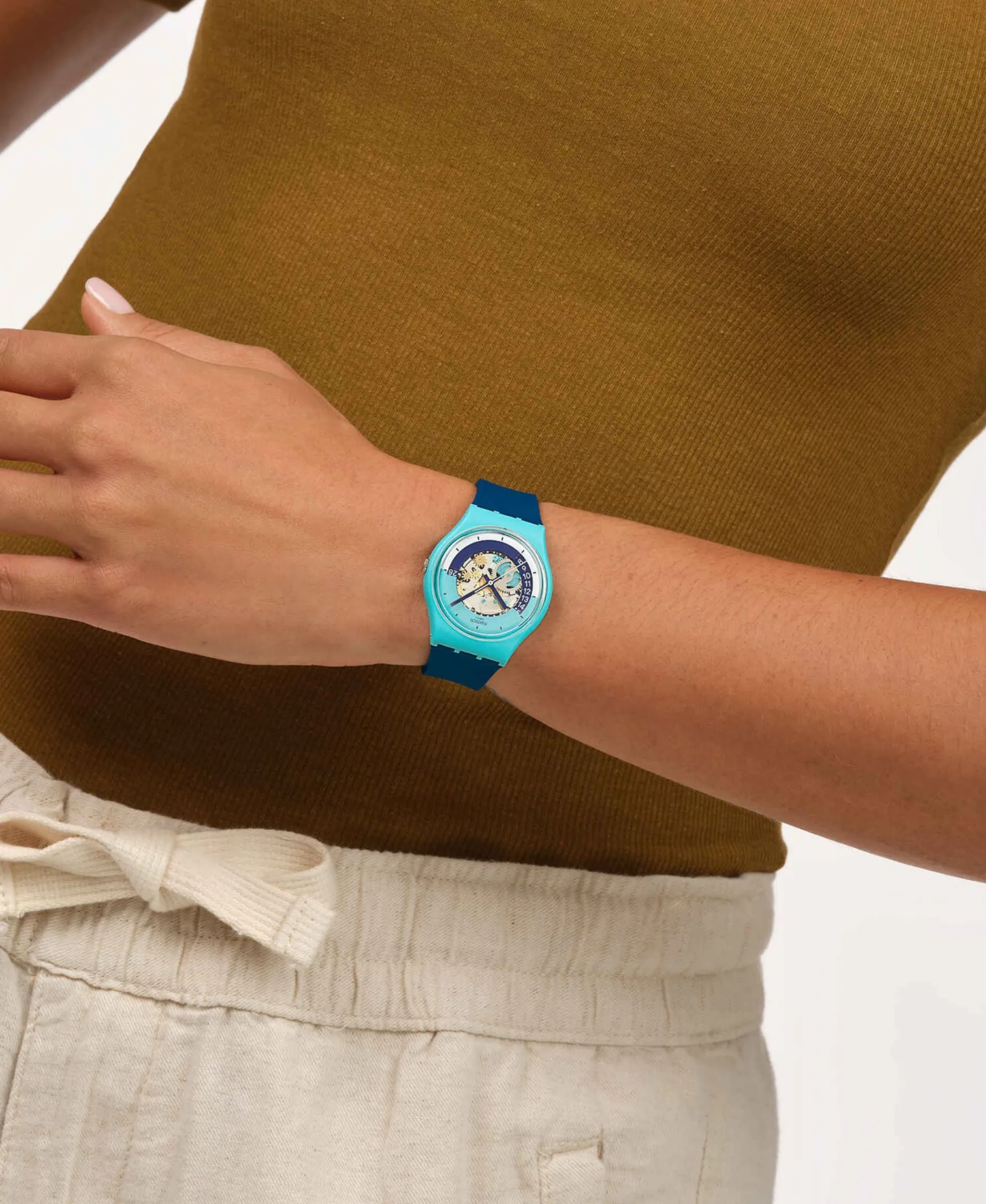 Swatch If Not Now, When? Multicolor Material De Origen Biológico 34 mm | SO28L400