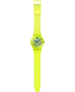 Swatch Luminously Lemon 34 mm | SO28J103