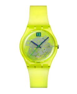 Swatch Luminously Lemon 34 mm | SO28J103