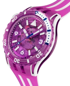 Swatch Scubaqua Flower Hat 44 mm | SSCU09P100