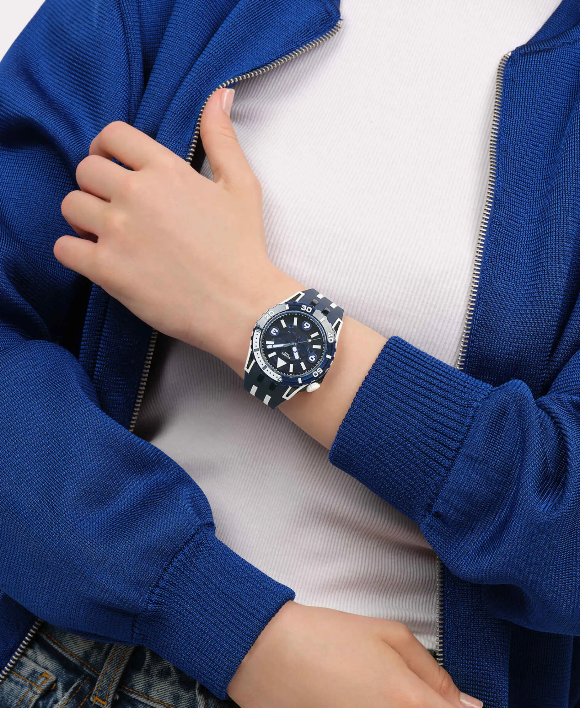 Swatch Scubaqua Sea Wasp 44 mm | SSCU09N100