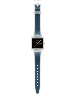 Swatch What If See Thru Black 41,80 mm | SO38K700
