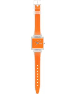 Swatch What If See Thru Orange 41,80 mm | SO38K704
