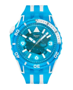 Swstch Scubaqua Blue Fire 44 mm | SSCU09S100