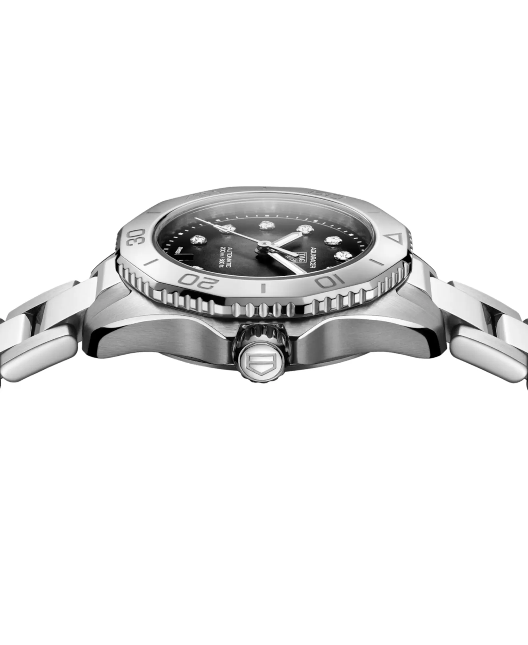 TAG Heuer Aquaracer Professional 200 Date Gris Diamante 30 mm | WBP2410.BA0622
