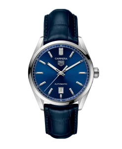 TAG Heuer Carrera Date Automático Calibre 5 Piel Azul 39 mm | WBN2112.FC6504