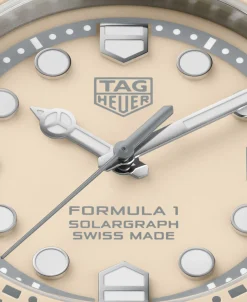 TAG Heuer Formula 1 Solargraph Edición Limitada Beige TH-Polylight 38 mm | WBY1164.FT8114