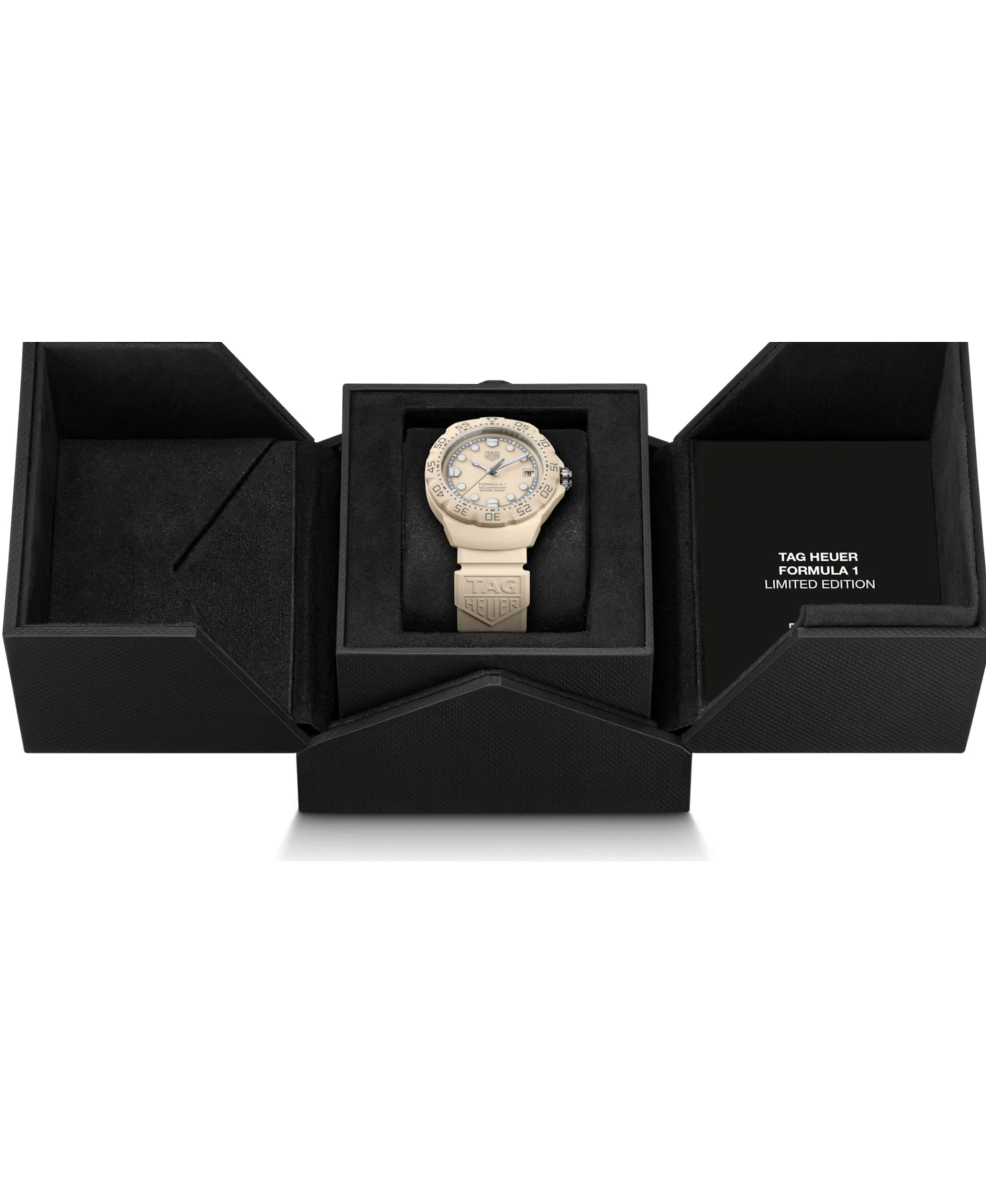 TAG Heuer Formula 1 Solargraph Edición Limitada Beige TH-Polylight 38 mm | WBY1164.FT8114