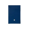 Tarjetero MONTBLANC Meisterstück 3 CC Piel Azul – 129684