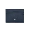 Tarjetero Montblanc Sartorial 5 CC Piel Azul – 128596