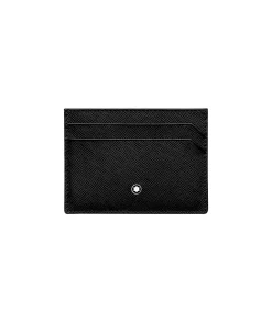 Tarjetero MONTBLANC Sartorial 5 CC Piel Negra – 114603