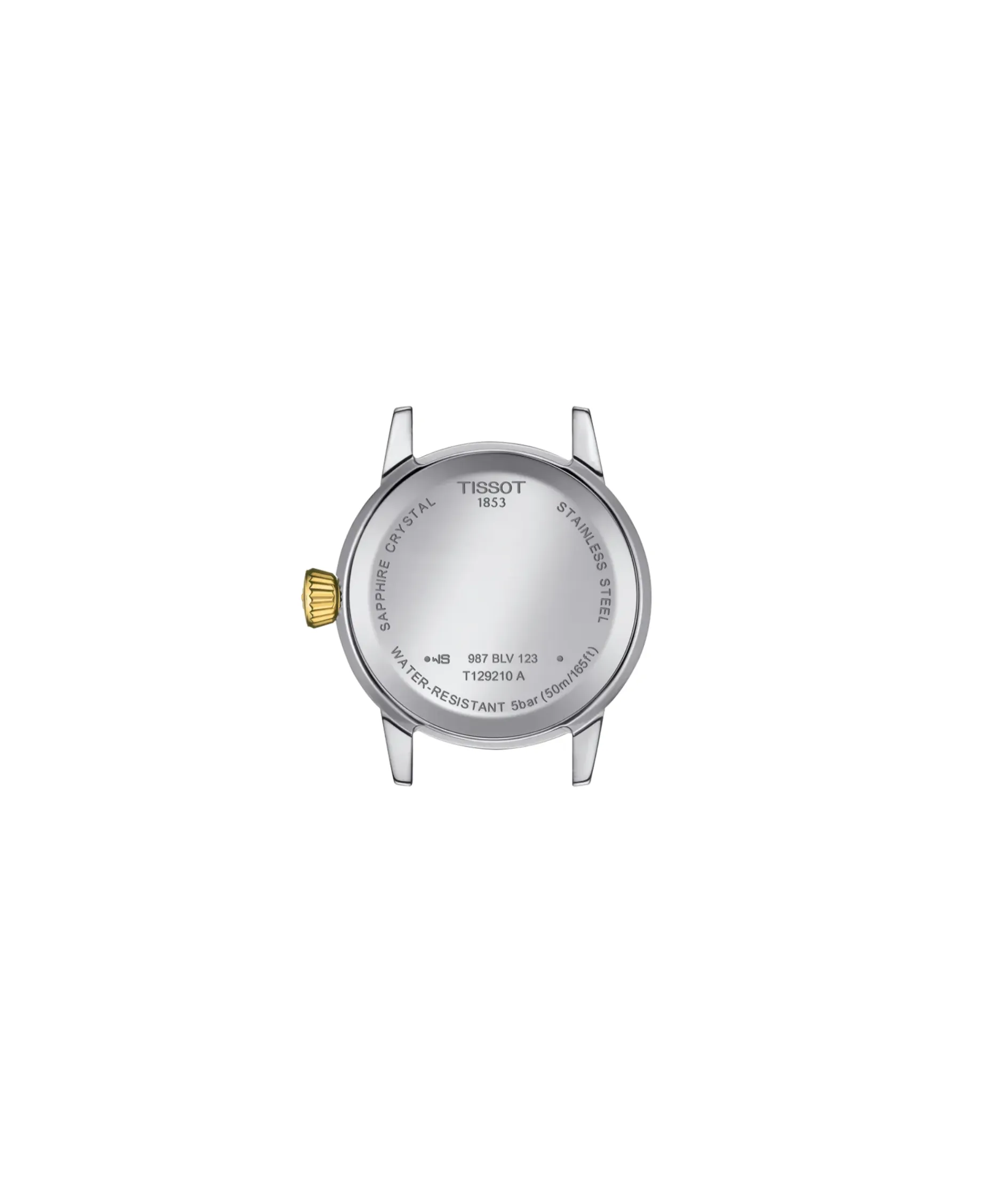 Tissot Classic Dream Lady PVD Dorado 28 mm | T129.210.22.031.00