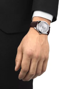TISSOT Gentleman Powermatic 80 Silicium 40 mm Plata | T127.407.16.031.01