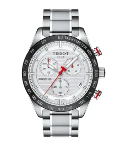 Tissot PR516 Cronógrafo Acero Blanca 42 mm | T100.417.11.031.00