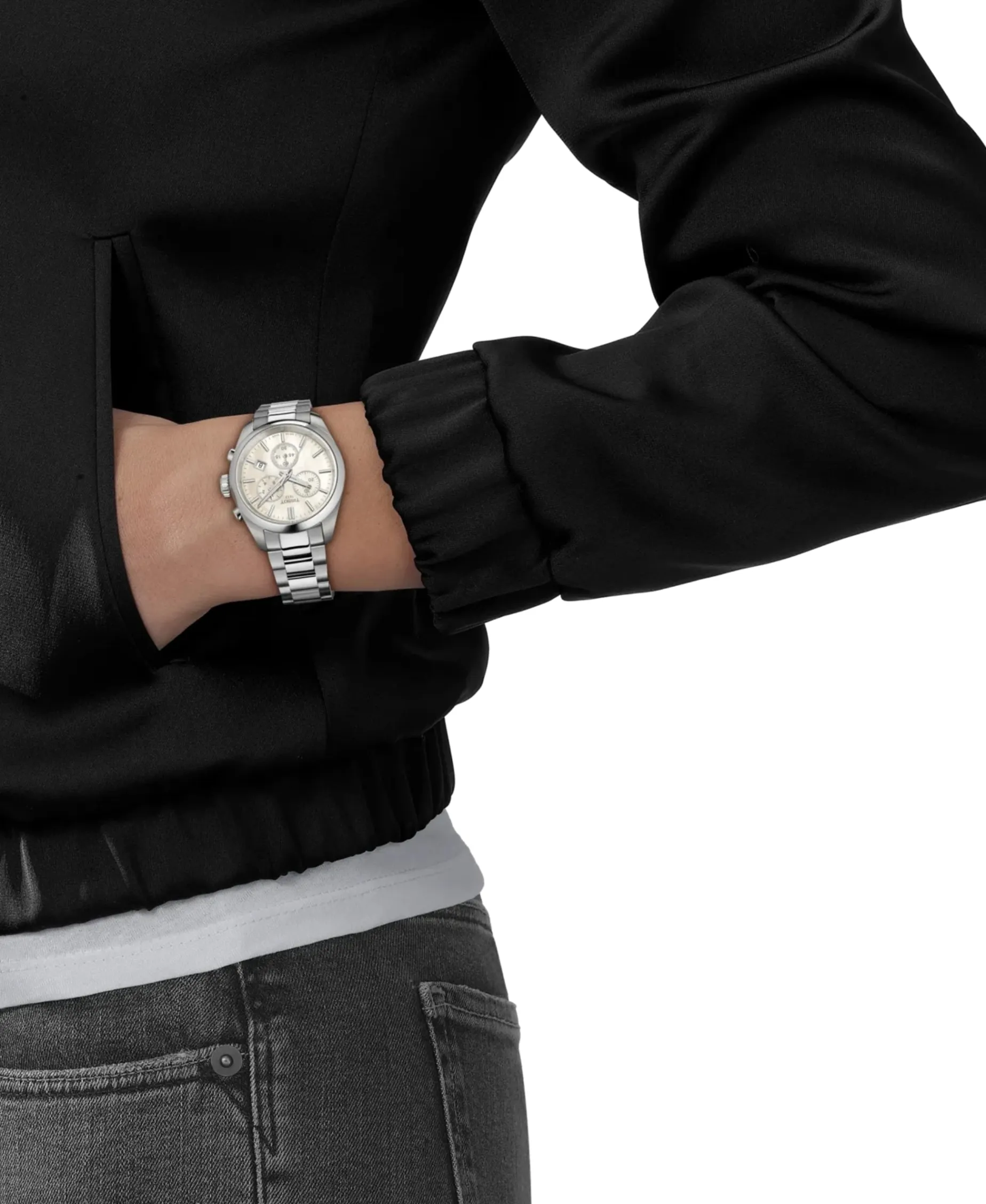 Tissot PR100 Cronógrafo Nácar Acero 36 mm | T150.217.11.111.00
