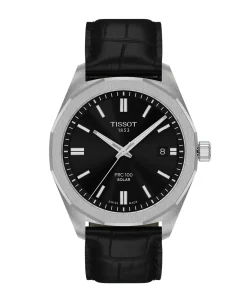 Tissot PRC 100 Solar Negro Acero 39 mm | T1514221605100